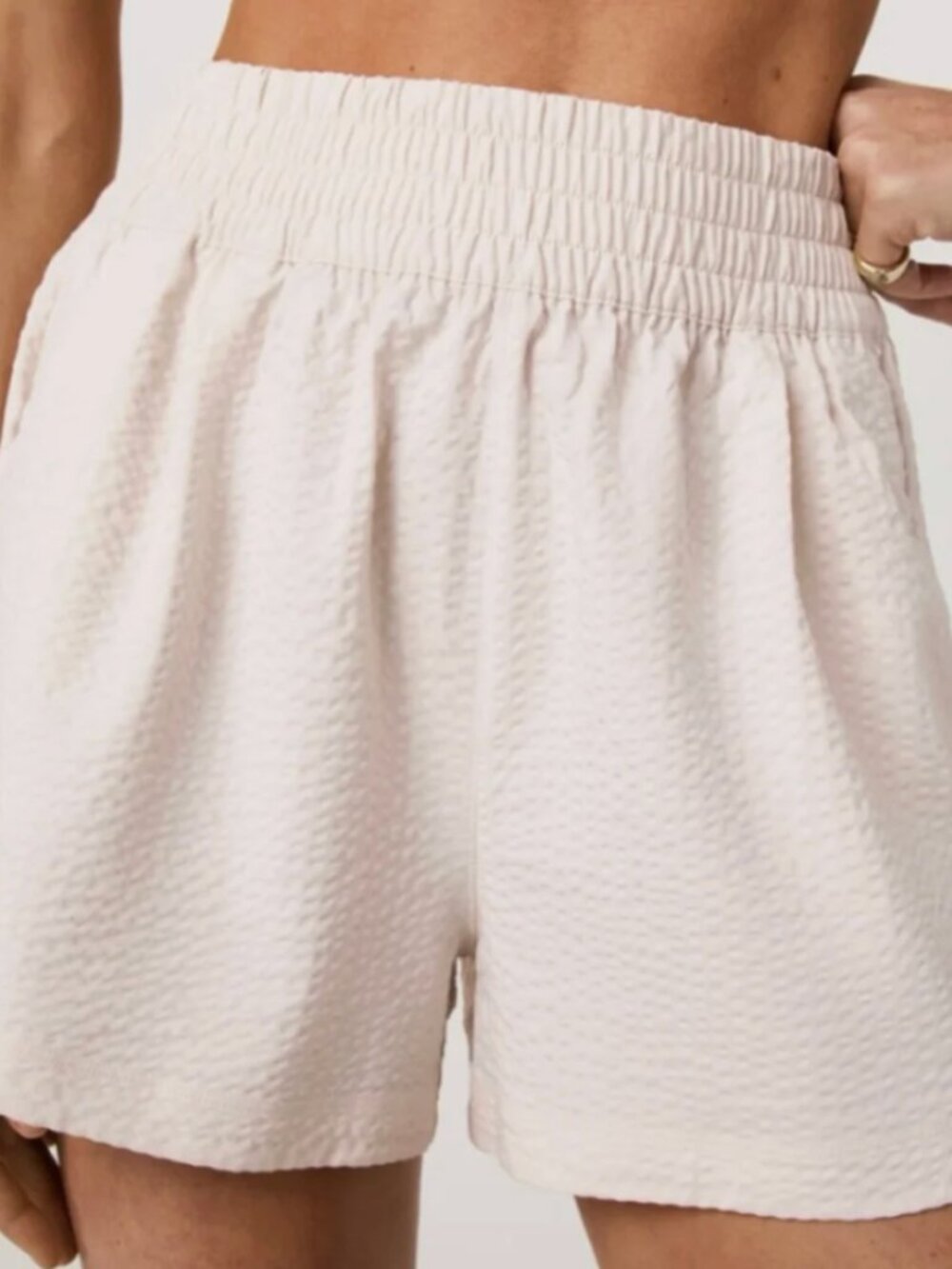 Vuori Textured Villa Short-XS